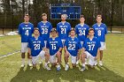 MLAX Team Photo  Wheaton College Men's Lacrosse Team Photo 2022. - Photo by Keith Nordstrom : Wheaton, Lacrosse, LAX, UNE